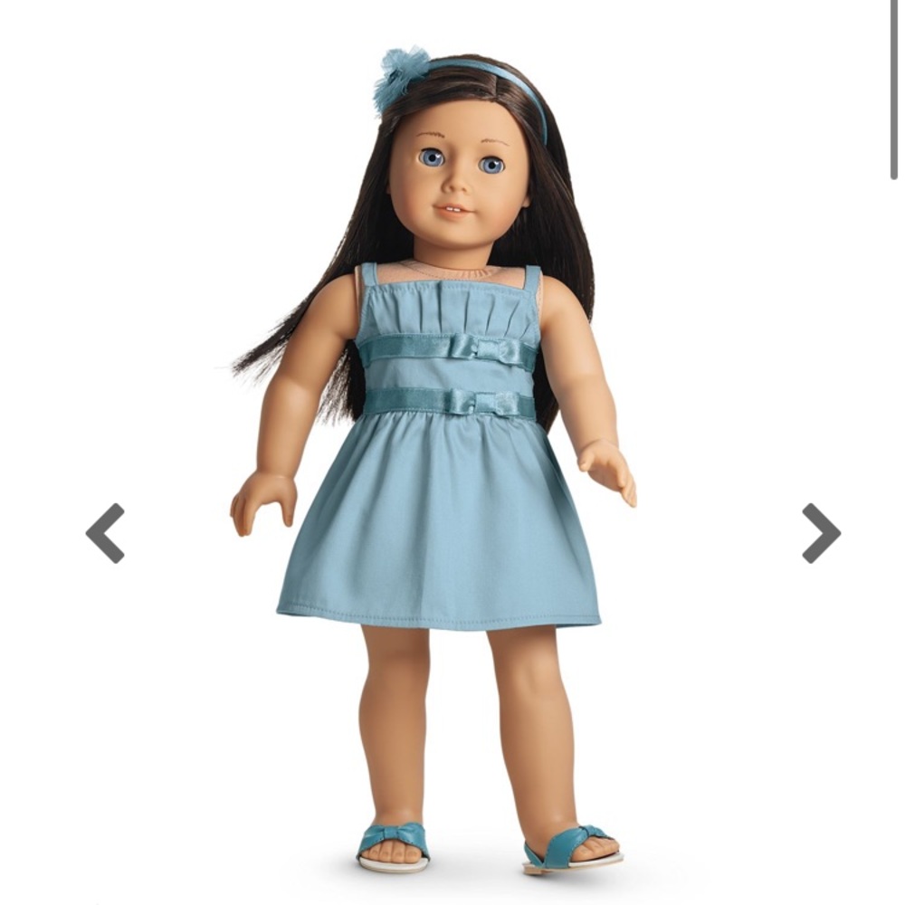 American Girl Double Bow Outfit